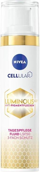 Produktbild NIVEA DUPLIKAT Cellular Luminous630 Anti-Pigmentflecken Tagesfluid (40 ml, Gesichtsfluid, SPF 50)