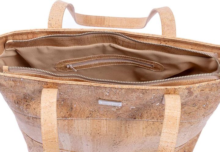 Actual product image Marla Pais Cork bag "Kenya Stripe" (12 l)