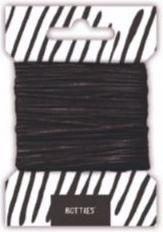 Actual product image Botties Zero round yarn, black 0.8 mm, 100 % PES
