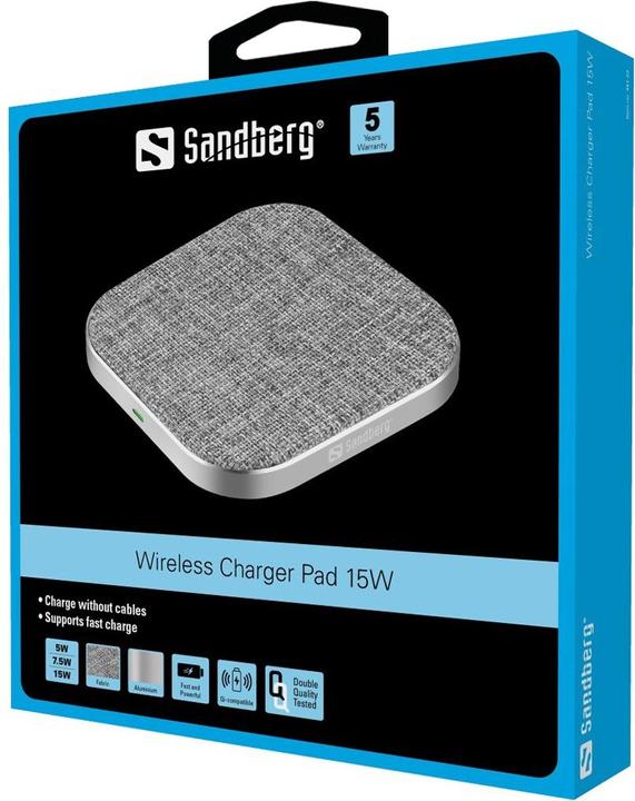 Produktbild Sandberg Wireless Charger Pad (15 W)