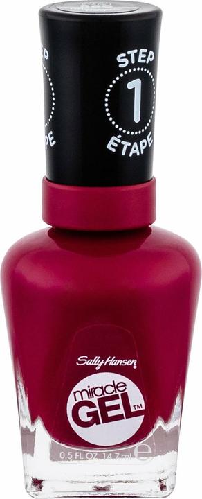 Produktbild Sally Hansen Miracle Gel - Rhapsody Red 680 (680 Rhapsody Red, Gel-Effekt Nagellack)