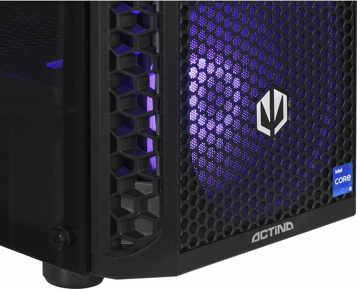 Image du produit Actina 5901443387503 PC Intel® Core™ i5 i5-14400F 16 Go DDR4-SDRAM 1 TB SSD NVIDIA GeForce RTX 4060 (Intel Core i5-14400F, 16 Go, 1000 Go, GeForce RTX 4060)