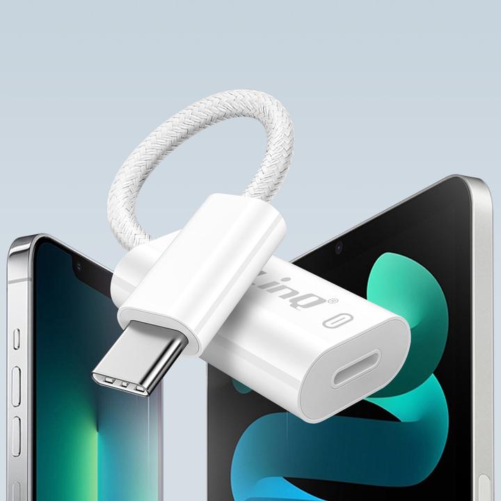 Actual product image LinQ USB-C / Lightning charging and data adapter (USB Type C, Lightning)