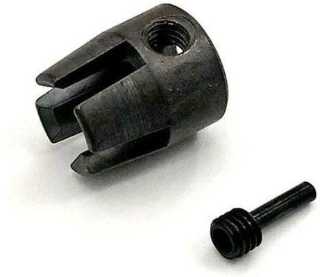 Kyosho Uscita cambio HD Cup F Fazer FZ02 anteriore centrale, acciaio
