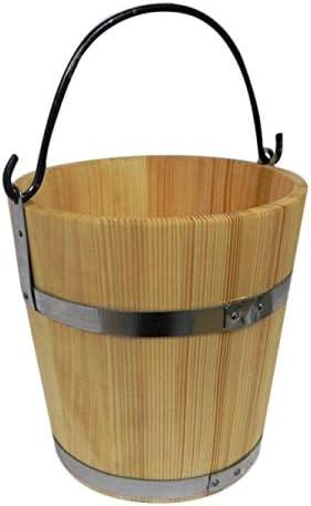 Produktbild Wooden World Holzeimer mit Metallring