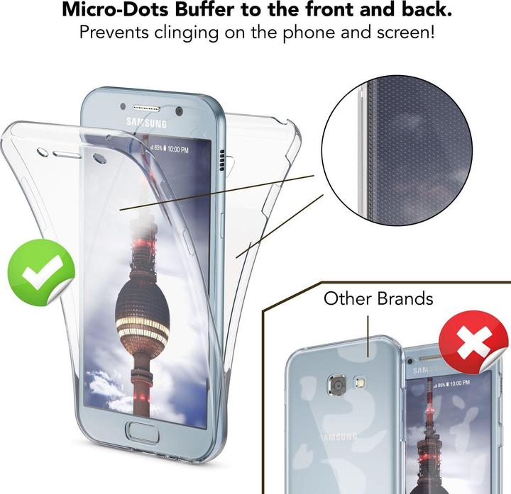 Produktbild Nalia 360 Grad Handyhülle (Samsung Galaxy A3 (2017))