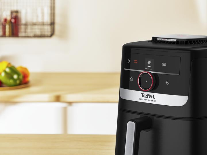 Actual product image Tefal Easy Fry Smart & Silence EY5728 - Stille Airfryer XL - Tot 6 personen - 5 L (EY5728E0) (EU plug)