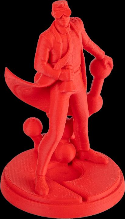 Actual product image Polymaker PolyTerra (PLA, 1.75 mm, 1000 g, Red)