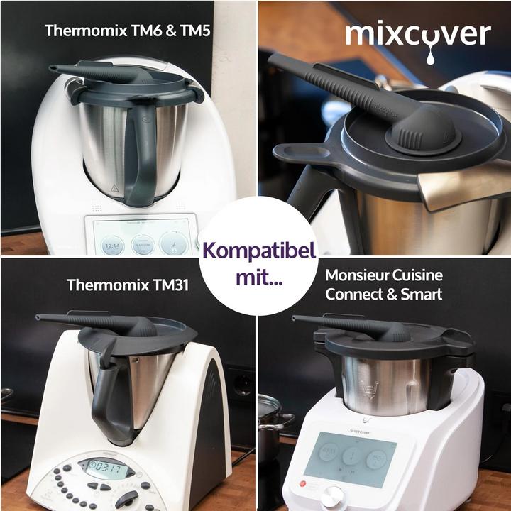 Image du produit Mixcover Évacuateur de vapeur d'eau Steamy Embout vapeur Hotte aspirante pour Thermomix TM6/ TM5/ TM31 et