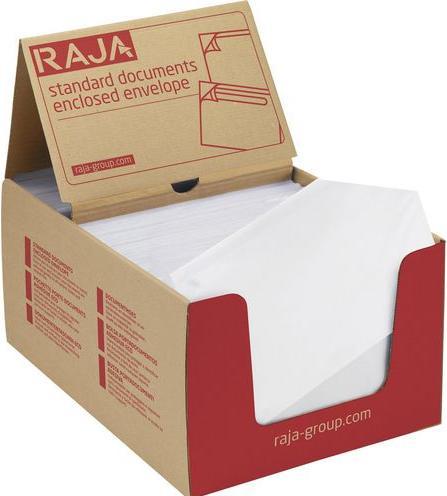 Image du produit Raja Porte-documents PCL14T 115 mm Polyéthylène, papier siliconé