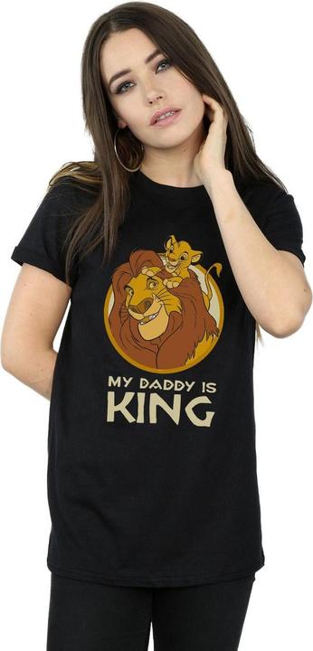 Immagine prodotto Disney The Lion King My Daddy Is King Maglietta Ampia Donna (L)