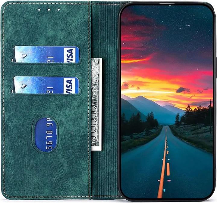 Actual product image Cover-Discount Honor Magic6 Pro - Case with RFID blocker green (Honor Magic6 Pro)