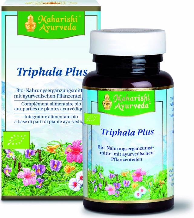Immagine prodotto Maharishi Ayurveda Triphala Plus Organic Tabl (60 Pezzo/i, Pillole, 60 g)