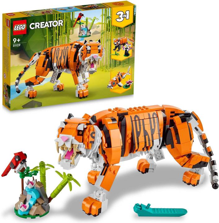 Produktbild LEGO Majestätischer Tiger (31129, LEGO Creator 3-in-1)