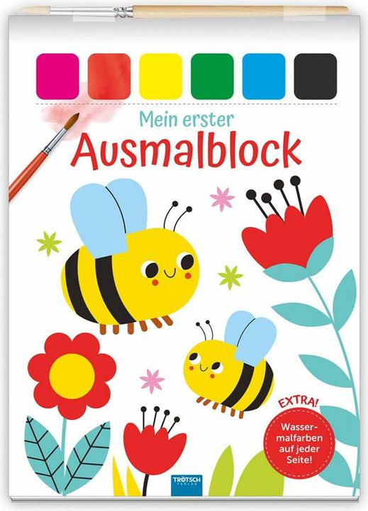 Produktbild Trtsch Malbuch Mein erster Ausmalblock Biene