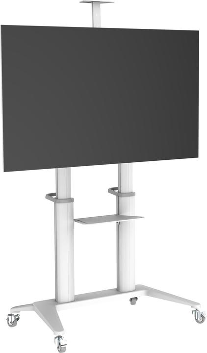 Actual product image PureMounts TV Trolley PDS-0013C DS, White (Universal, 90", 140 kg)