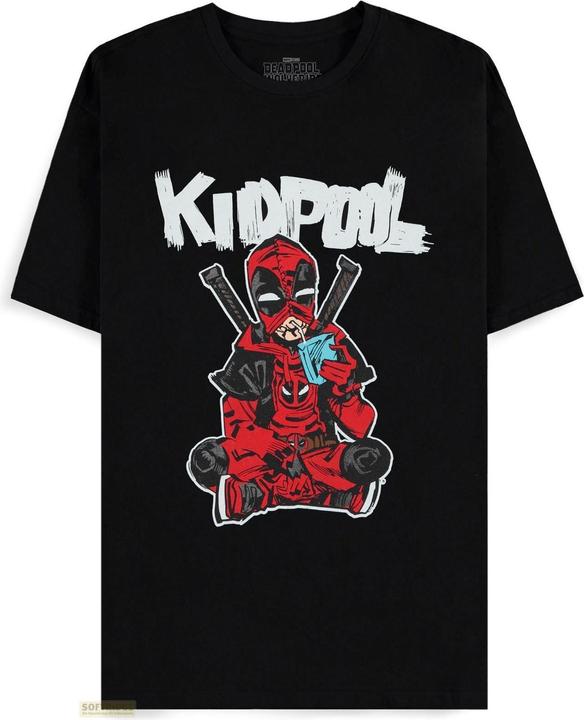 Difuzed Deadpool - Kidpool Got The Juice - Men's Short Sleeved T-shirt - 2XL (XXL)