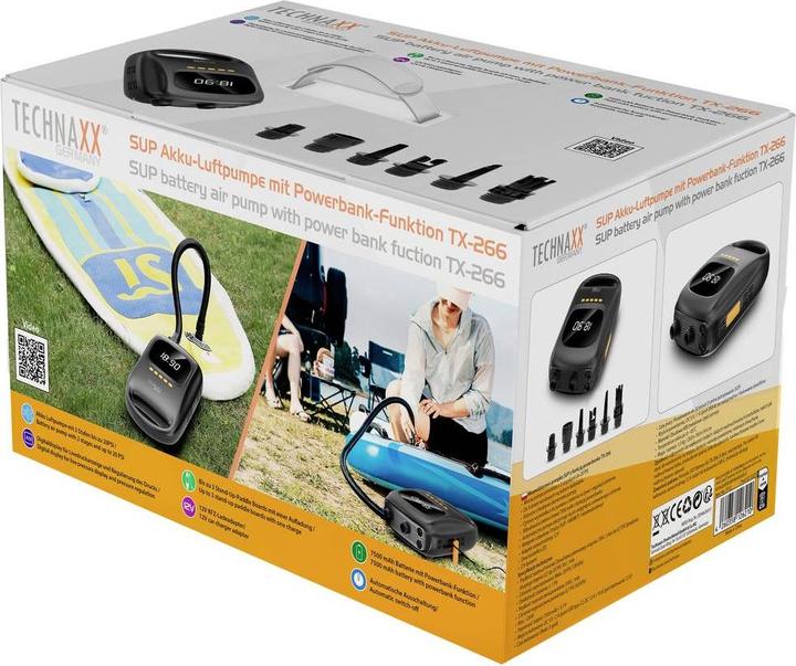 Produktbild Technaxx Suo Akku Luftpumpe