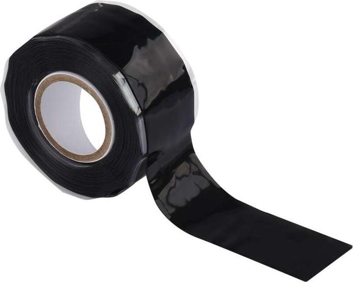 Produktbild Emos Silikonreparaturband 25mm/33m Schwarz (25 mm)