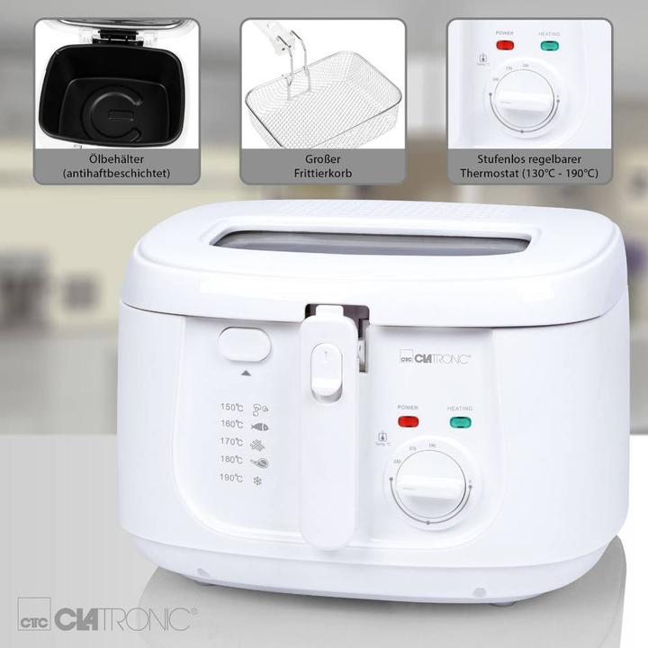 Actual product image Clatronic FR 3771 deep fryer