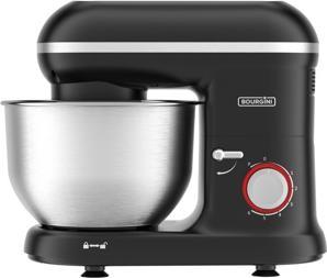 Productafbeelding Bourgini Klassieke Keuken Chef Zwart - Keukenmachine - Keukenmixer