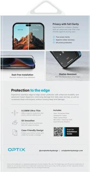 Immagine prodotto Uniq Optix (1 Pezzo/i, Apple iPhone 16 Pro Max)