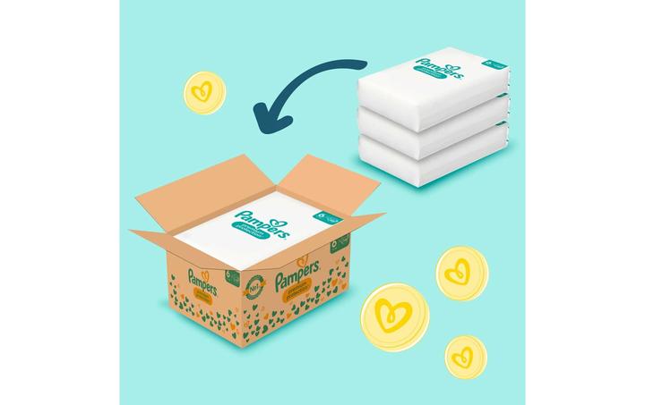 Immagine prodotto Pampers Premium Protection (Dimensione 6, Pacco mensile, 144 Pezzo/i)