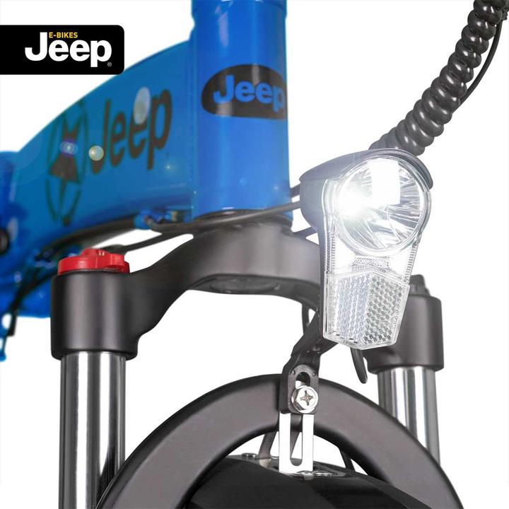 Actual product image Jeep Fold FAT e-bike FR 7105 4xe Limited Edition, 20" compact bike, folding e-bike, 7-gear derailleur (38 cm)