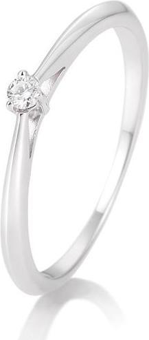 Produktbild Breuning Verlobungsring 3er Krappe (53, 585/14 K Gold)
