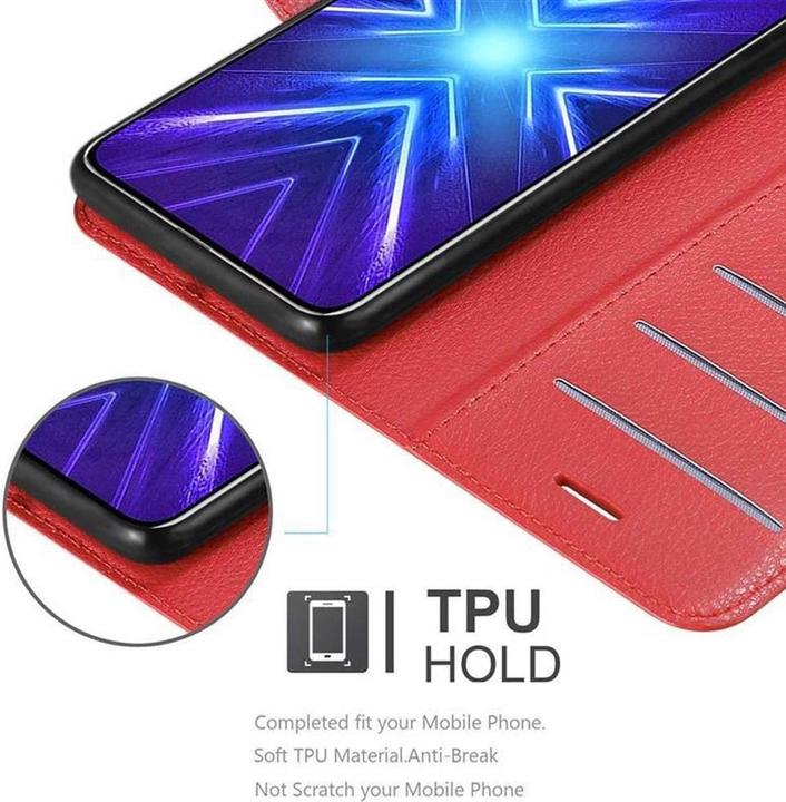Actual product image Cadorabo Book with stand function cover (Honor 9X)