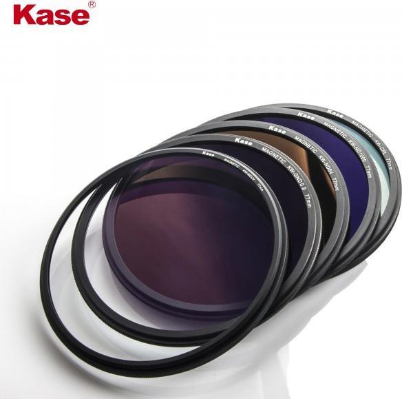 Image du produit Kase filtres magnétiques Professional Kit (67 mm, Filtre gris neutre, Filtre dégradé gris, Filtre polarisant)