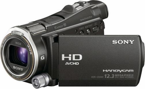 Sony HDR-CX690, FullHD, DualFlash, 10x Zoom, Schwarz