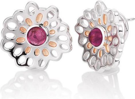 Breuning Ohrschmuck - E.Rosa Turmalin
