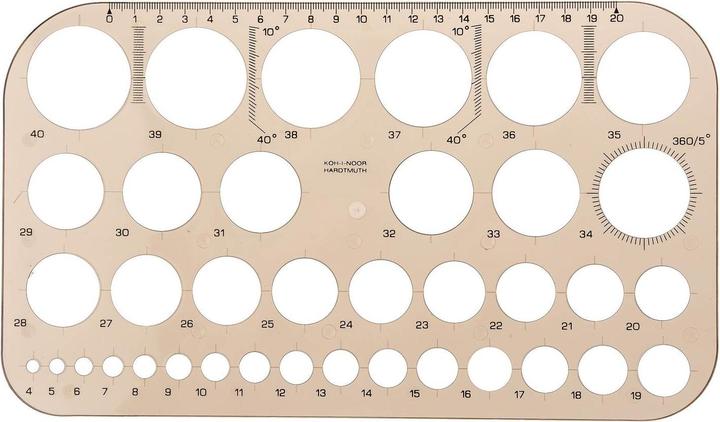 Produktbild M+r Kreisschablone (10 mm)