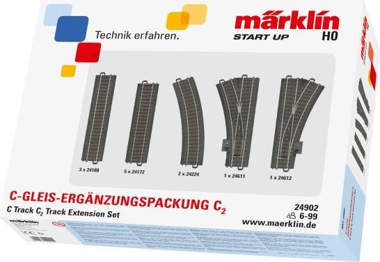 Produktbild Märklin Start up - C-Gleis-Ergänzungspackung C2 (Spur H0)