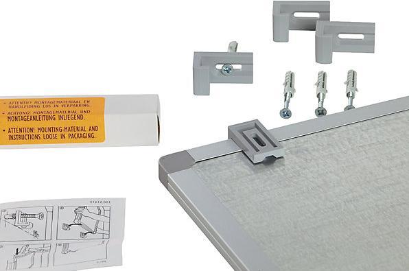 Actual product image eurokraft pro Projection board (16:10)