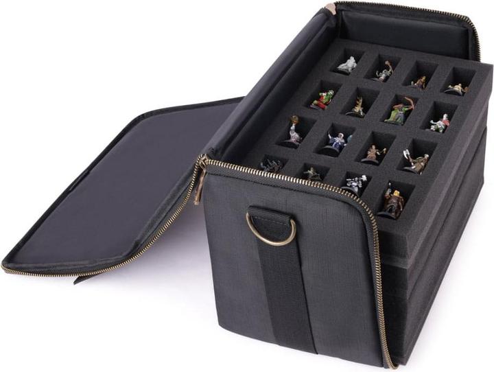 Actual product image Enhance Tabletop Miniature Figure Satchel Black (Plastic)