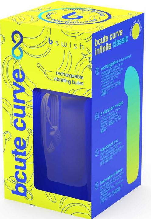 Image du produit Bswish B Swish - Bcute Curve Infinite Classic Edicion Limitada Vibrador Recargable Silicona Amarillo
