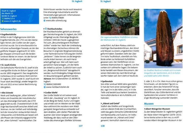 Immagine prodotto Saarland entdecken! 1000 Freizeittipps (Tedesco, Günther Klahm, 2023)