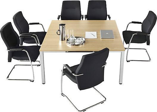 Actual product image kaiserkraft Conference table, square