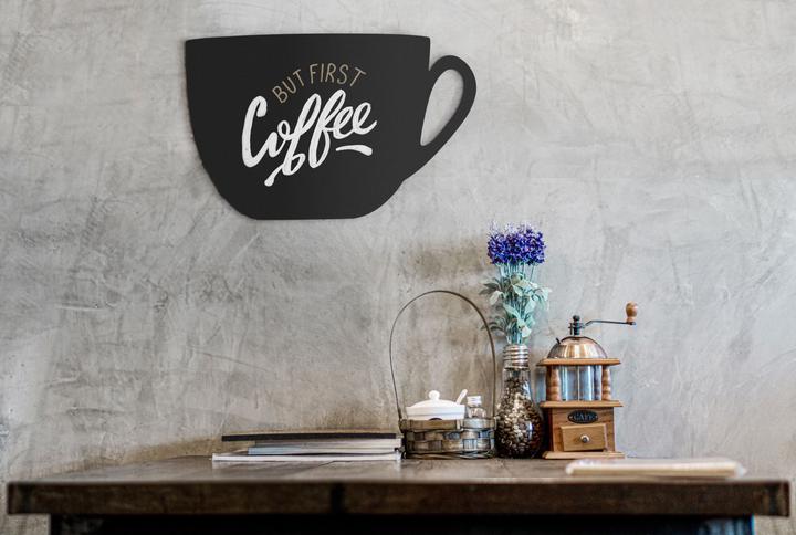 Image du produit Securit Silhouette Cup (Tableau noir, 44 x 29 cm)