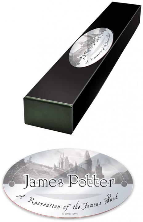 Actual product image Noble Collection Harry Potter Zauberstab James Potter (Charakter-Edition)