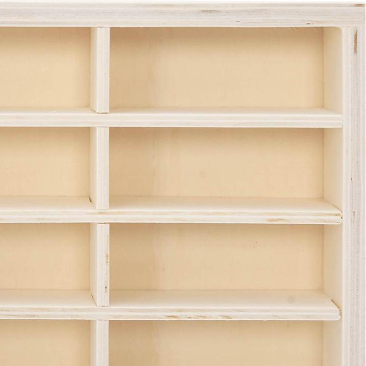 Produktbild VidaXL Wandvitrine Hängevitrine Sammlervitrine Sammlerkasten mit 80 Fächern