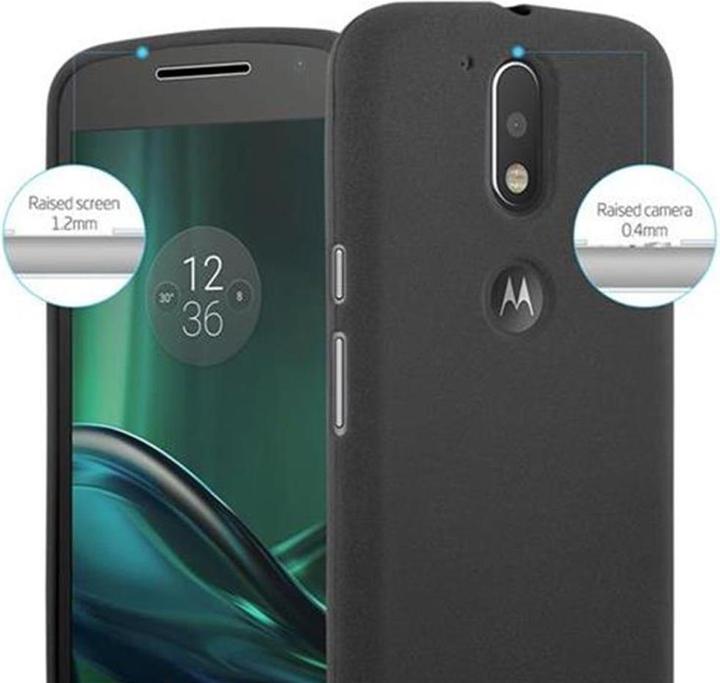 Produktbild Cadorabo TPU Frosted Cover (Motorola Moto G4 Plus, Motorola Moto G4)