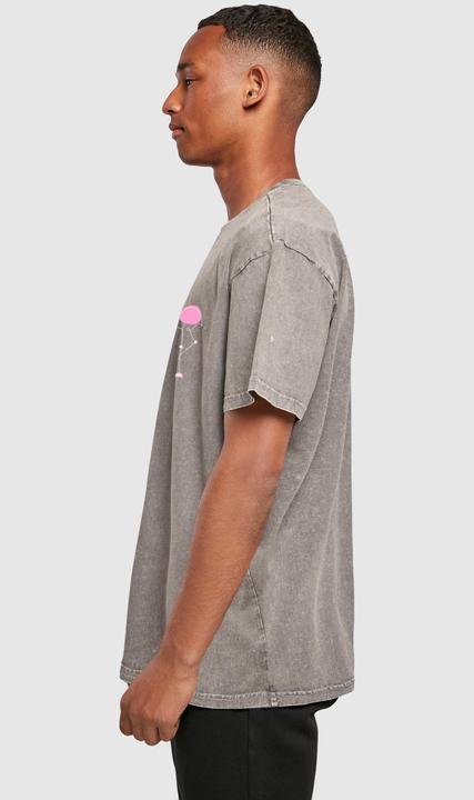 Produktbild Merchcode Flamingo Acid Washed Heavy Oversized Tee - 116899 (M)