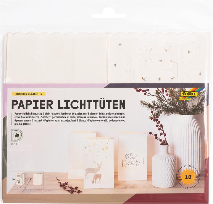 Produktbild Folia Lichtertüten Hirsch (1 x)