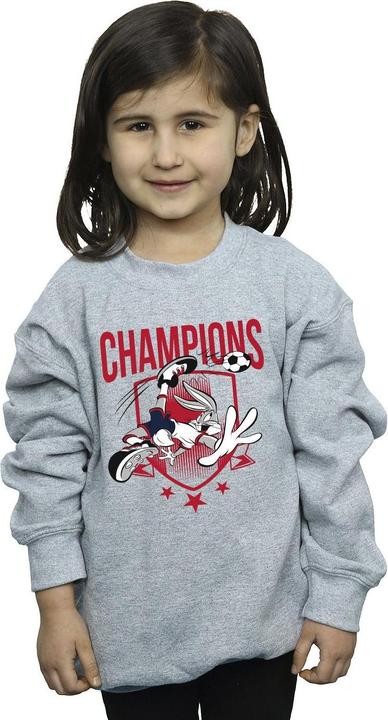 Actual product image Looney Tunes Girls Bugs Bunny Champions Sweatshirt (152, 158)