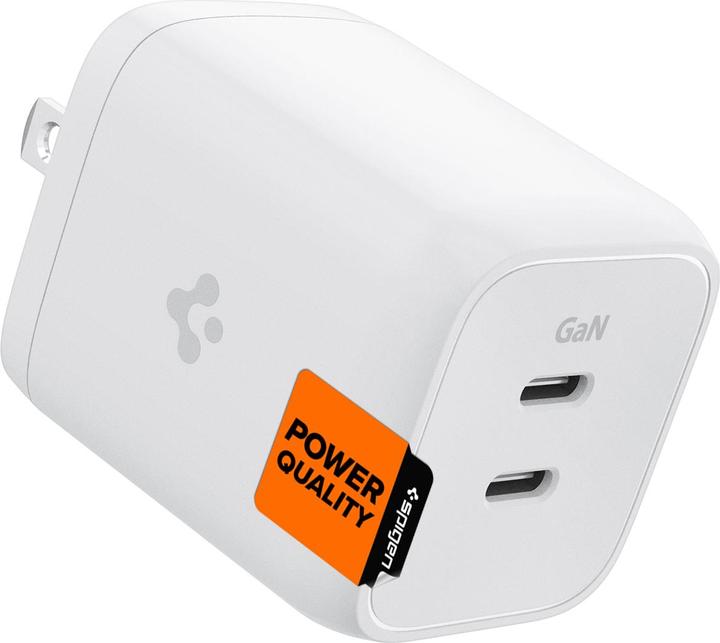Spigen Ładowarka sieciowa PE2106EU PD65W USB-C PowerArc Network Biała/White ACH03720 (65 W)