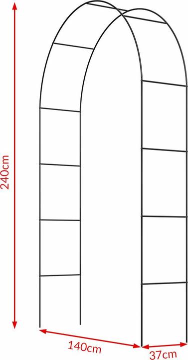 Produktbild Gardebruk Rosensäule (240 cm, 140 cm)