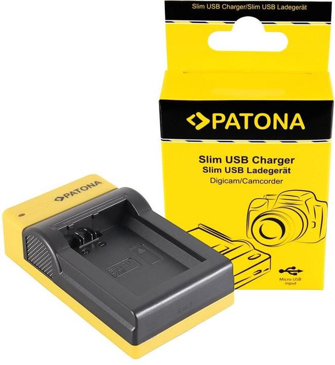 Produktbild Patona Slim Micro-USB Charger f. Sony NP-FW50 (Kamera Akku Ladegerät)